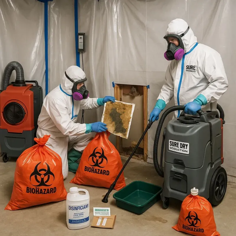 Contaminated Water Handling Protocols process in Wenham, MA