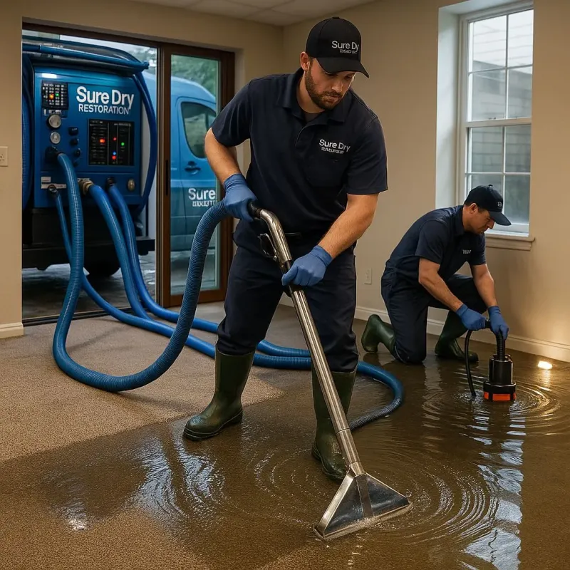 Water Extraction and Removal process in Wenham, MA